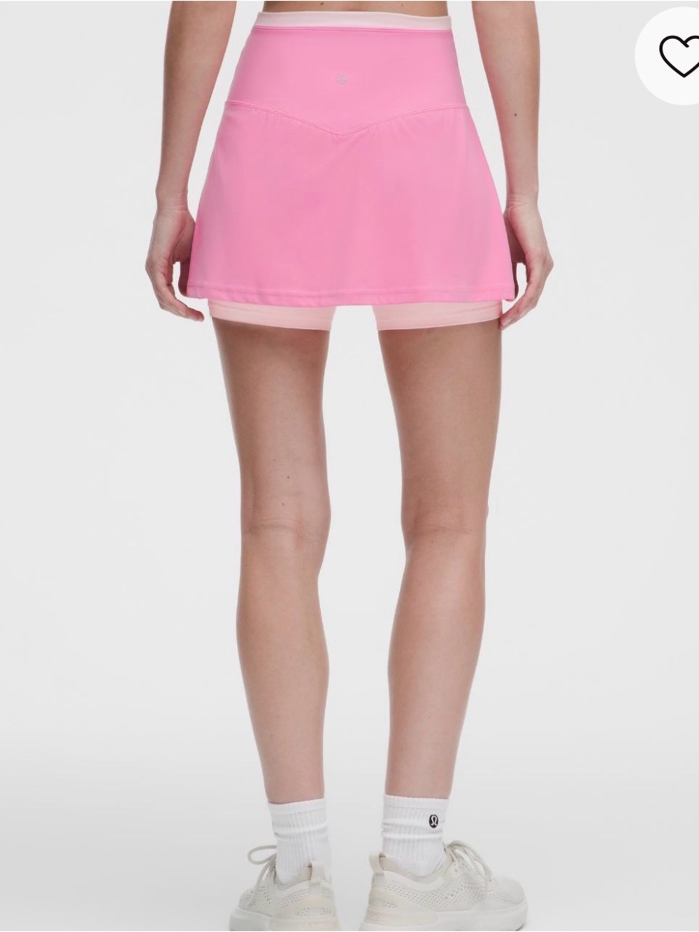 lululemon athletica Bubblegum Pink Athletic Skort